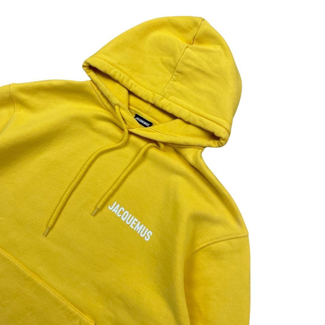 Pull à capuche jaune taille M - Le Saptuaire