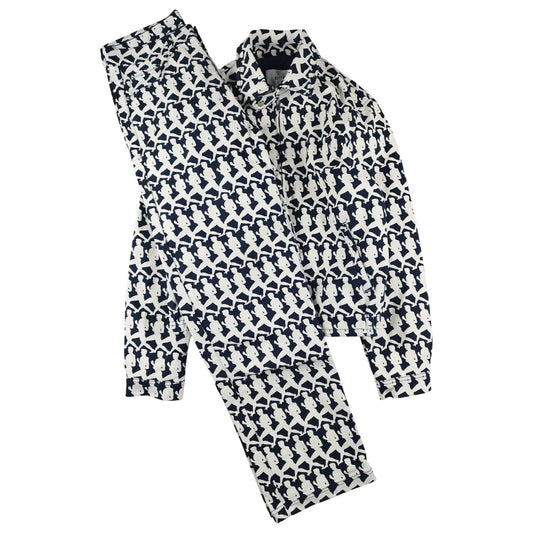 Arte - White and navy blue set size S