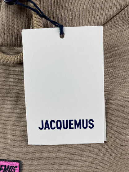 Jacquemus - Pull à capuche crème taille XS neuf avec étiquette