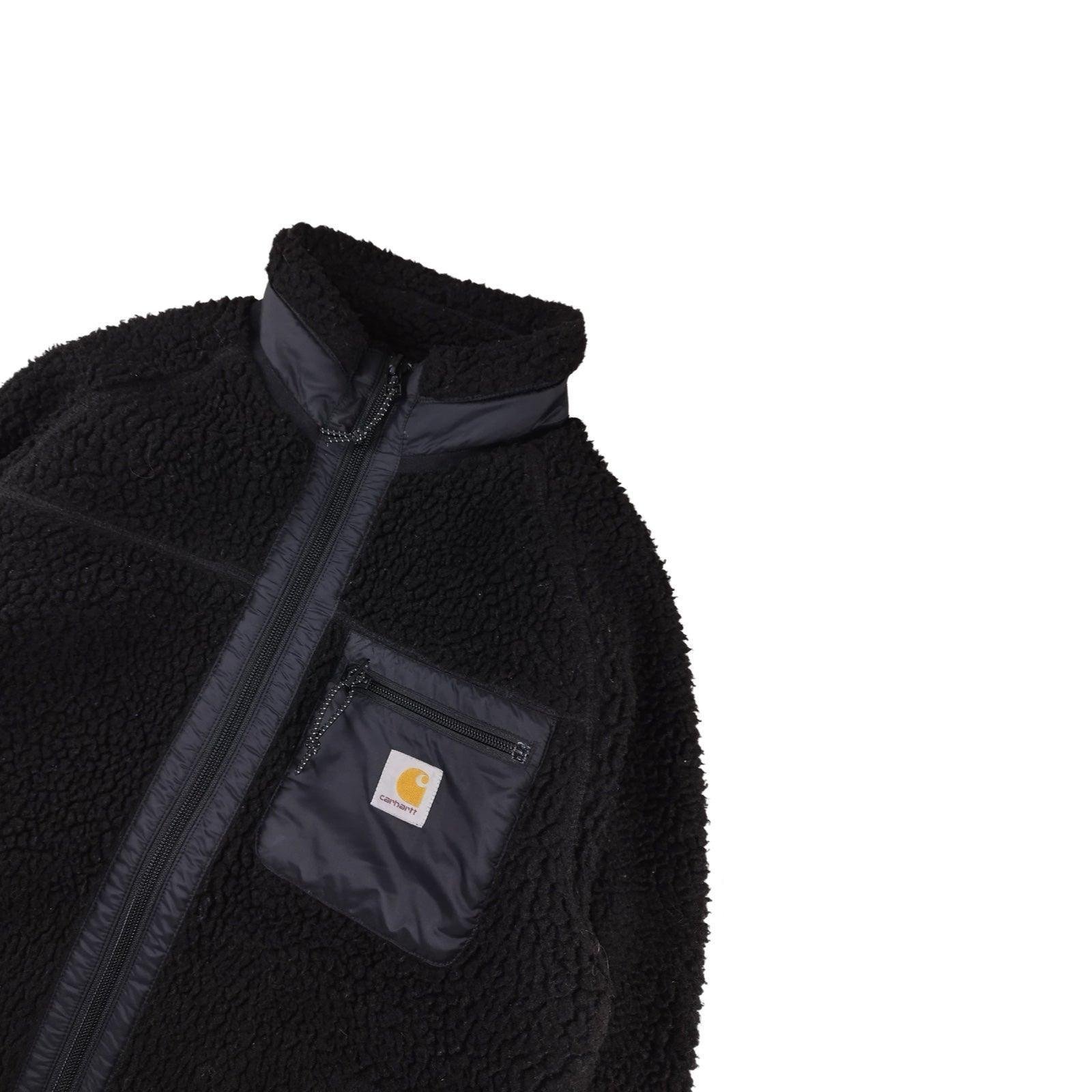 Carhartt - Veste « Prentis Liner » polaire zippée noire taille S - Le Saptuaire