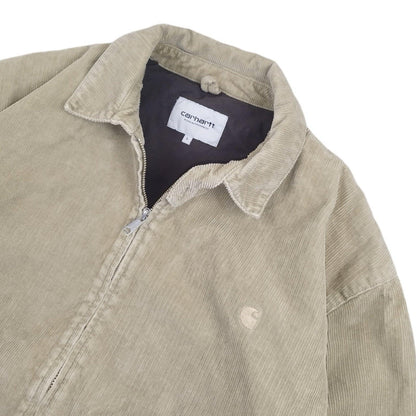 Carhartt - Veste « Madison Jacket » en velours côtelé crème taille L - Le Saptuaire