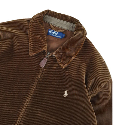 Ralph Lauren - Veste en velours côtelé marron taille M - Le Saptuaire