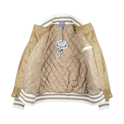 Billionaire Boys Club - Varsity Jacket moutarde taille M - Le Saptuaire