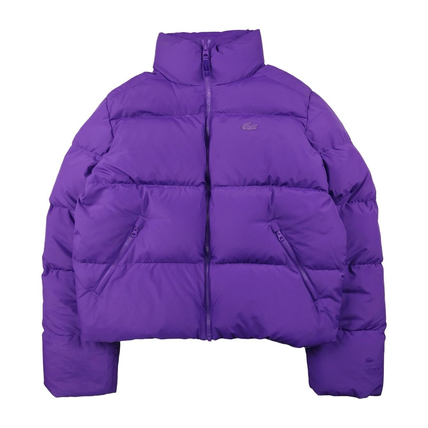 Lacoste - Doudoune courte violet taille S - Le Saptuaire