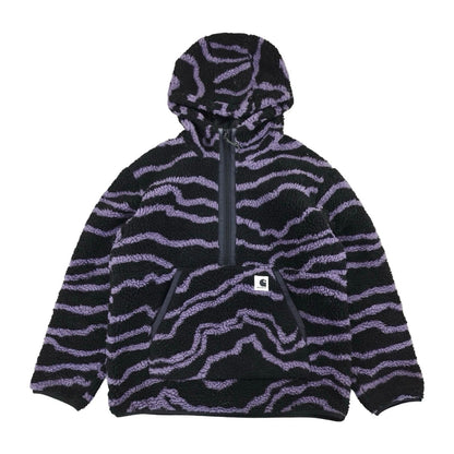 Carhatt - Polaire « W’ Hooded Loon Liner » à capuche noire et violet taille S - Le Saptuaire