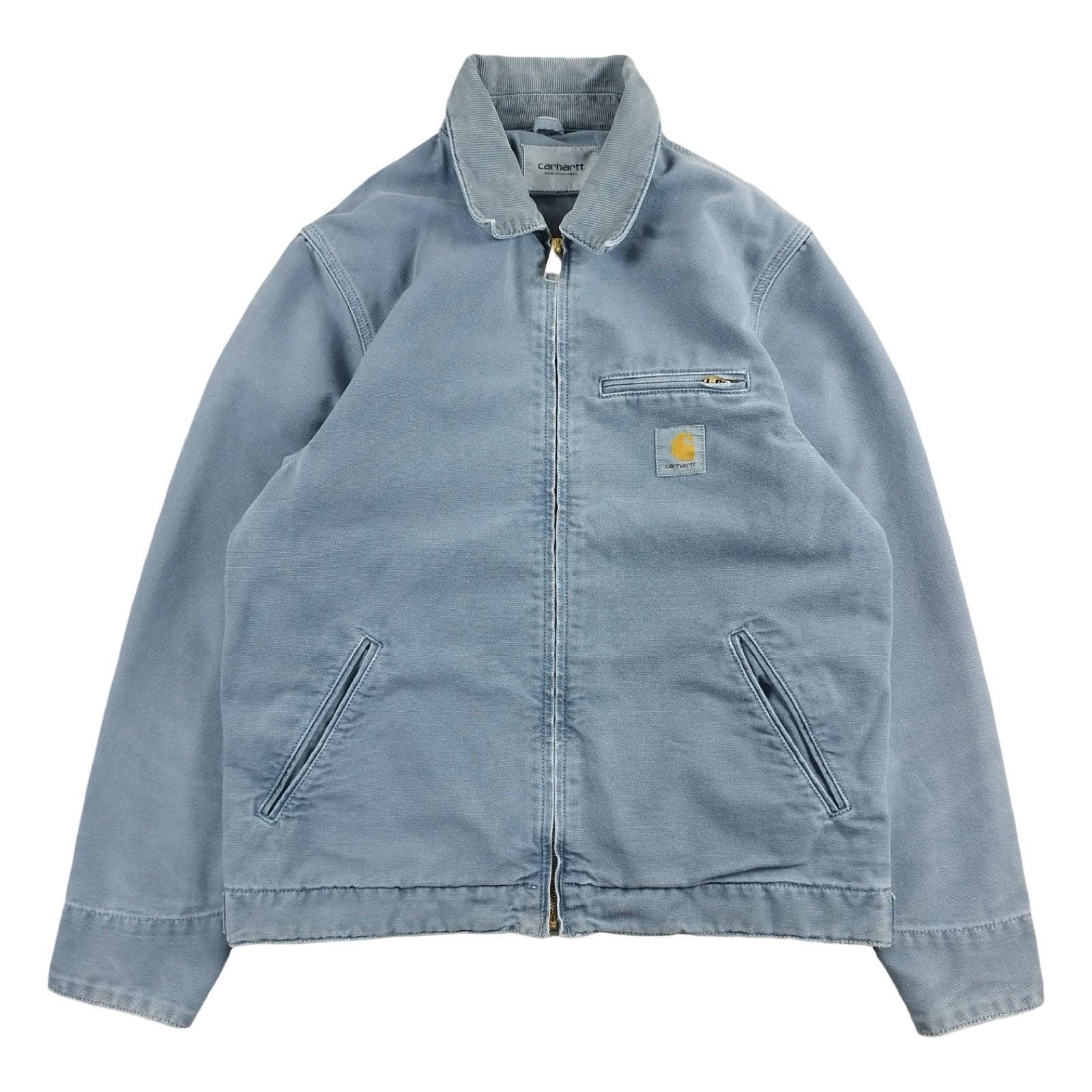 Carhartt - Veste Détroit Jacket bleu ciel taille M - Le Saptuaire