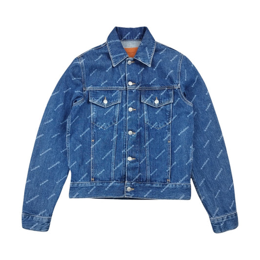 Sandro - Veste en jean bleue taille M