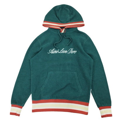 Pull à capuche polaire vert taille S - Le Saptuaire