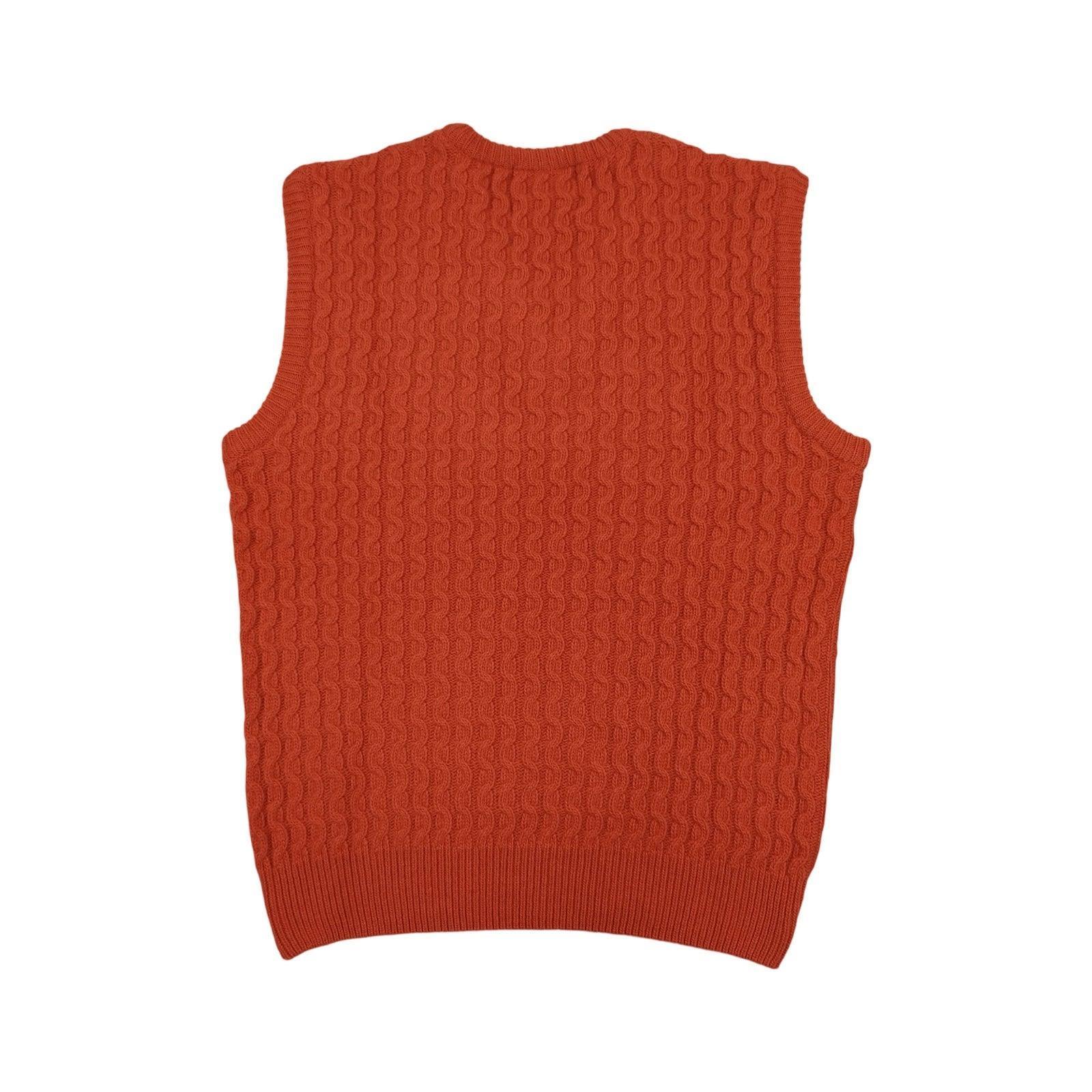 Arte - Gilet sans manches orange taille M - Le Saptuaire