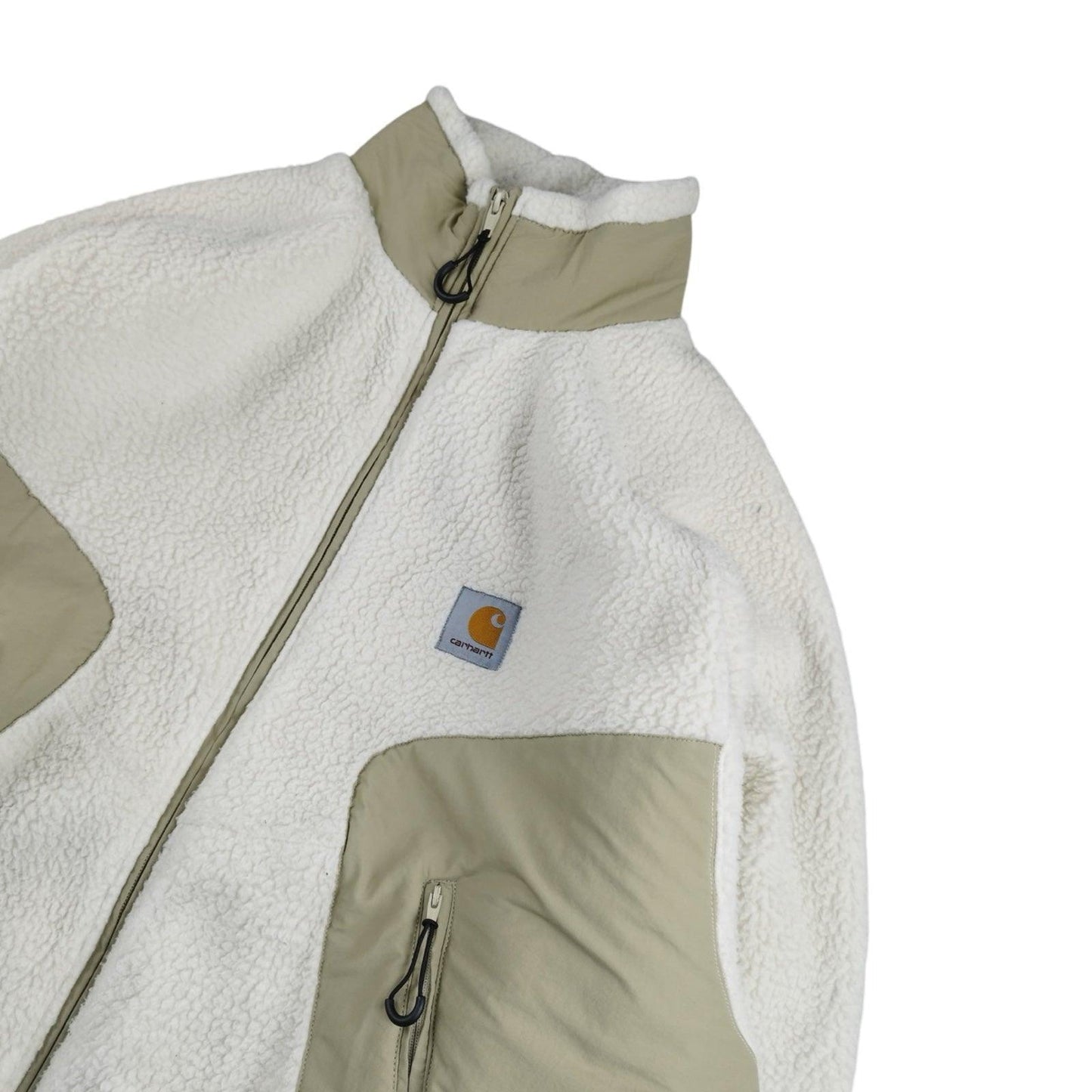 Carhartt - Polaire zippée blanc cassé taille L - Le Saptuaire