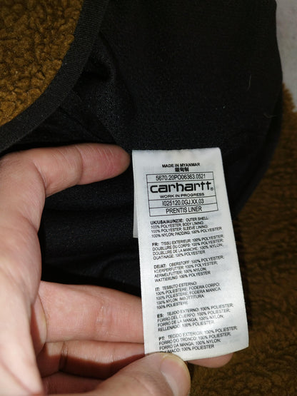 Carhartt - Polaire zippée doré taille XS