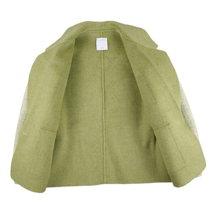 Sandro - Veste en blazer en laine verte taille L - Le Saptuaire