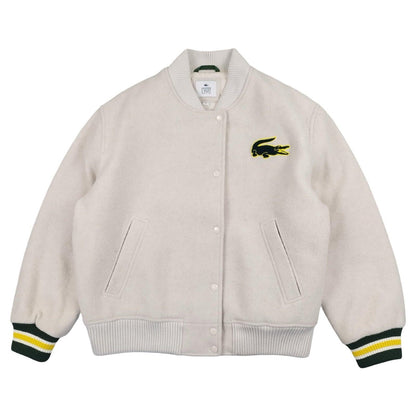 Lacoste - Varsity Jacket crème taille L - Le Saptuaire