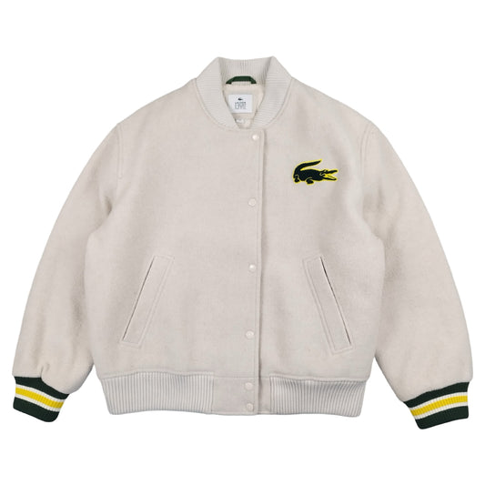 Lacoste - Varsity Jacket crème taille L - Le Saptuaire