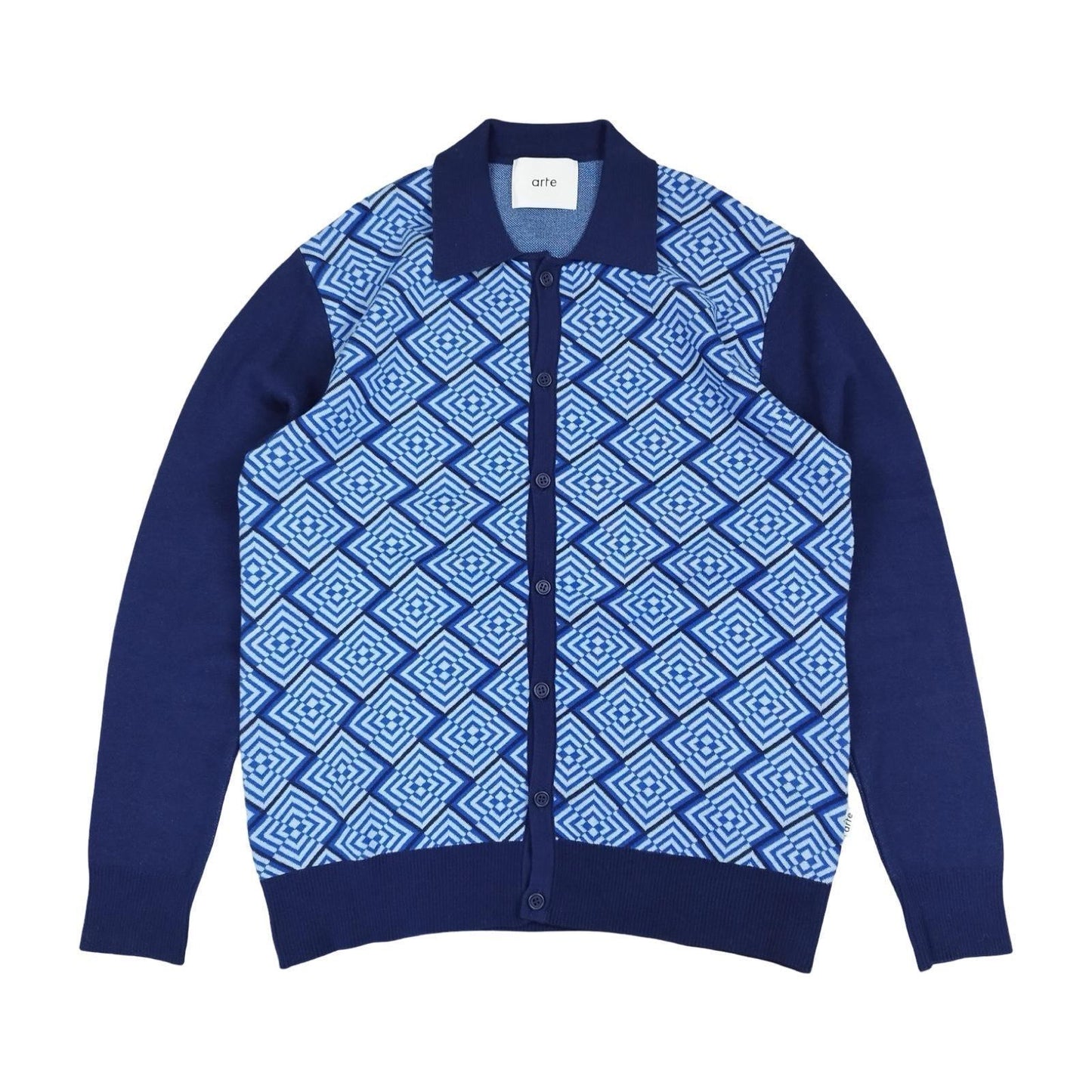 Arte - Cardigan bleu taille XL - Le Saptuaire