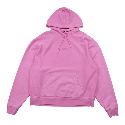 Jacquemus - Pull à capuche rose taille L