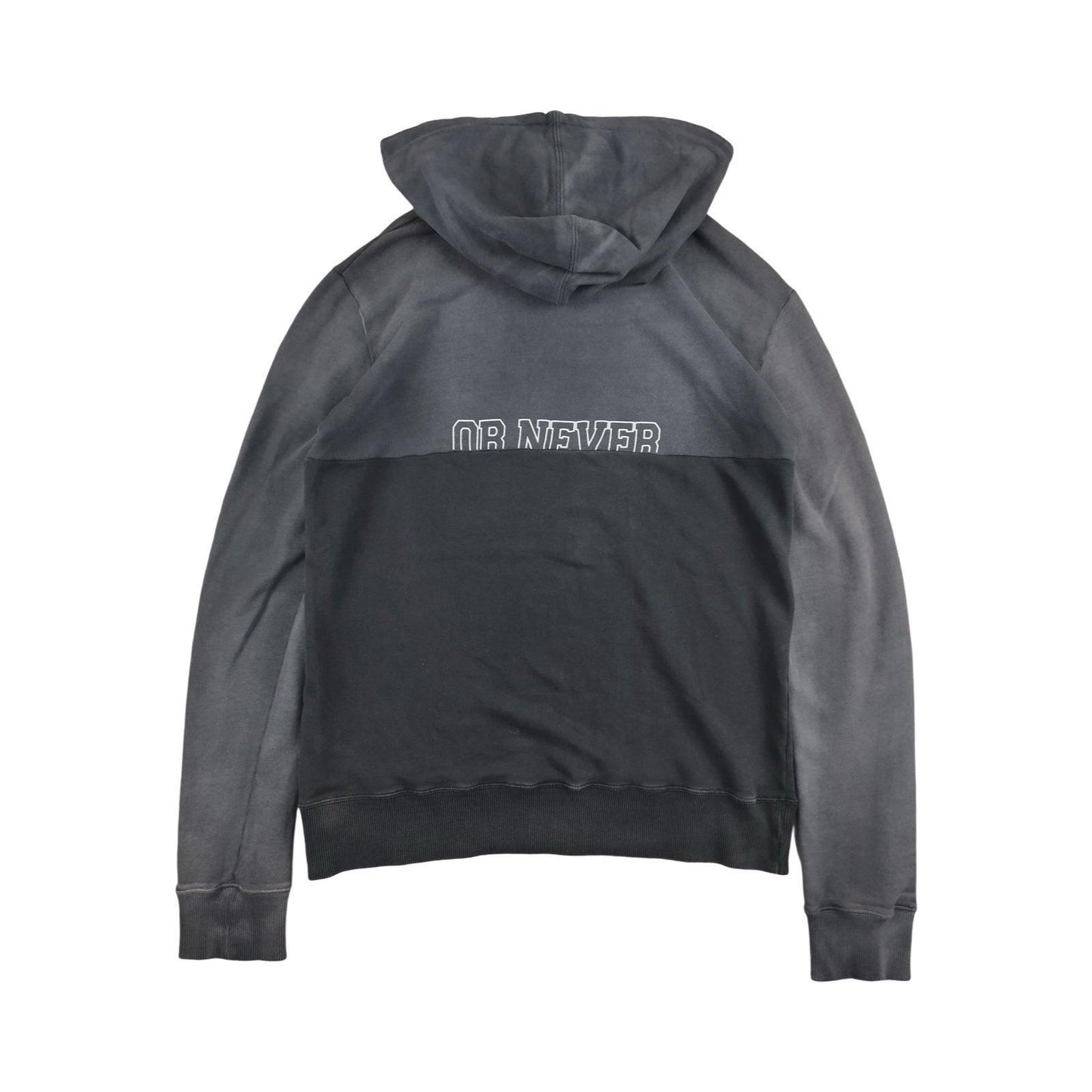 Saint Laurent - Pull à capuche « Love me Forever / Or Never » gris taille M - Le Saptuaire