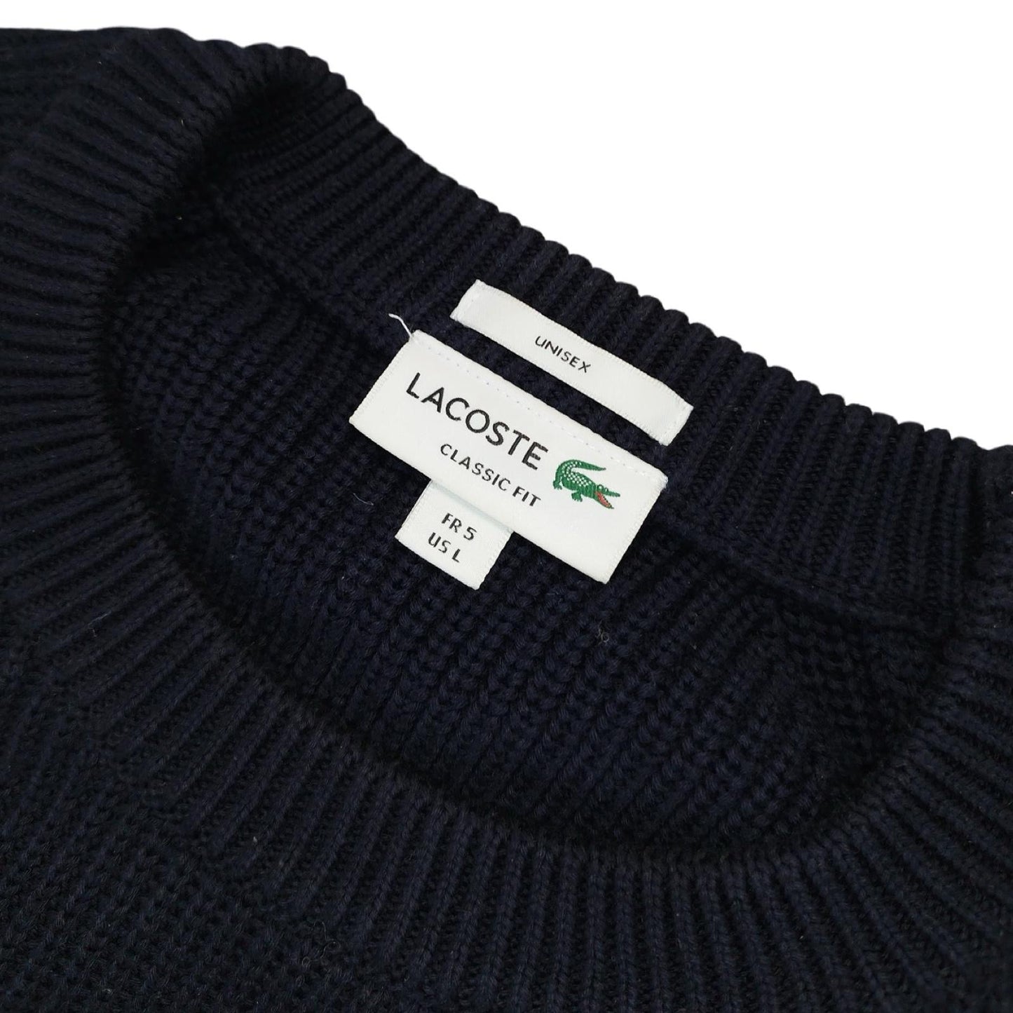 Lacoste - Pull bleu marine taille L - Le Saptuaire