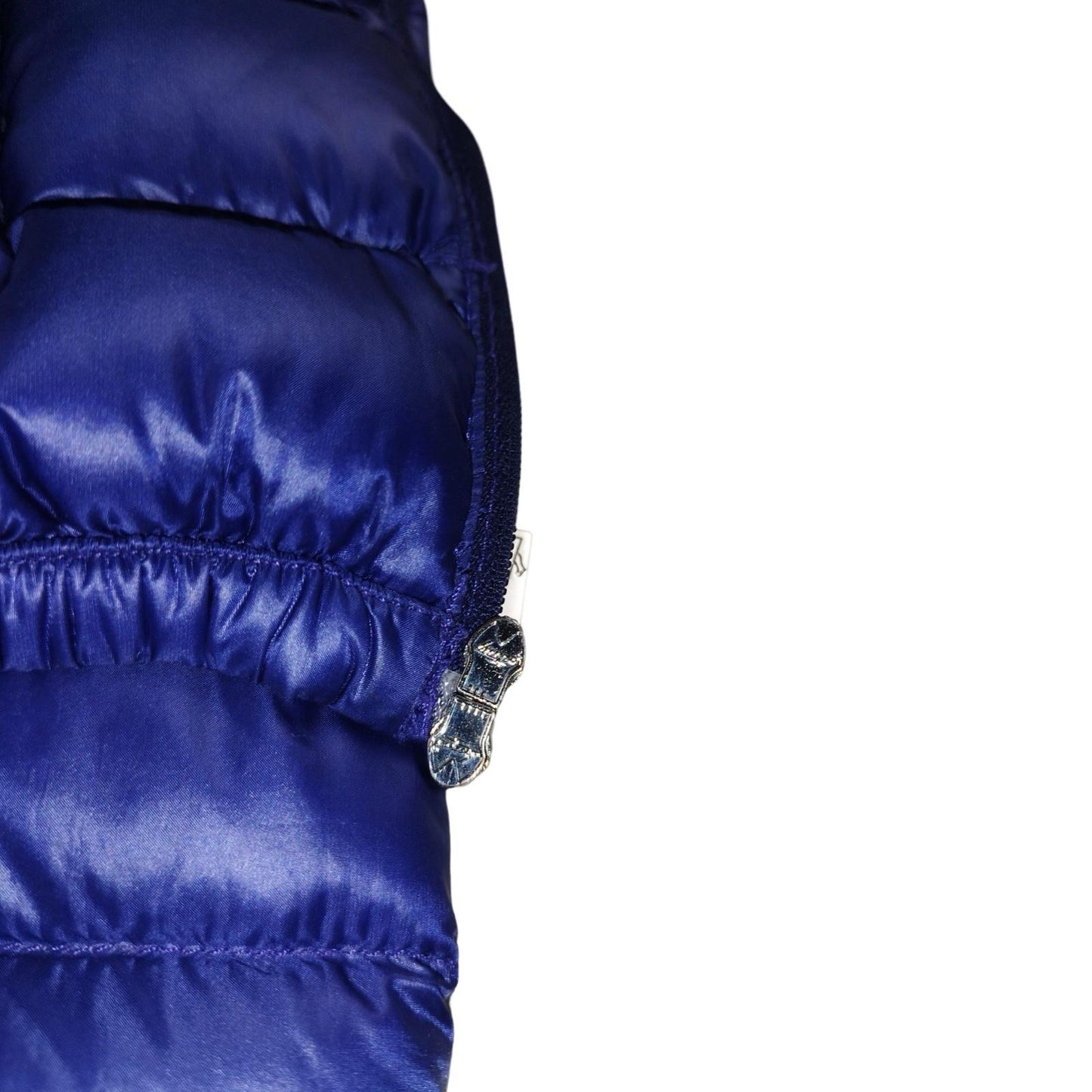 Moncler - Doudoune zippée, bleu vif, modèle pour femme « Lans Giubbotto » taille M