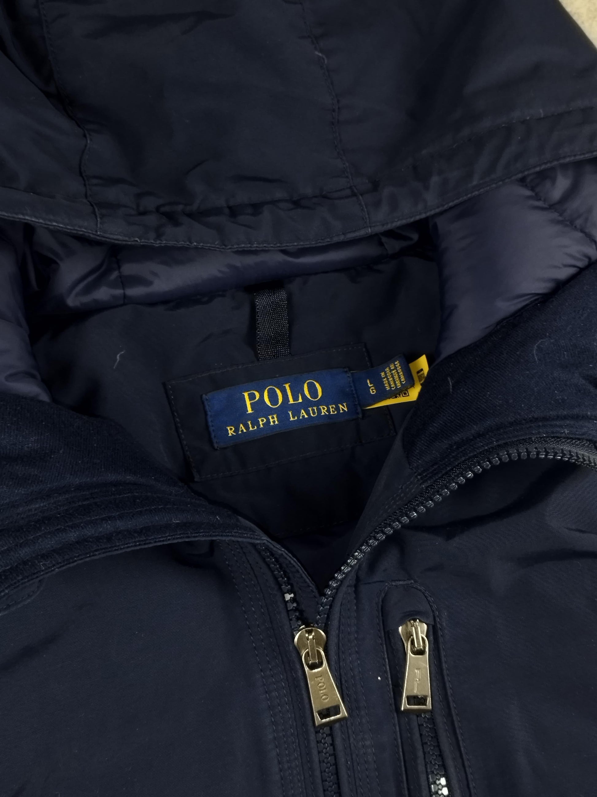 Ralph Lauren - Parka matelassée bleu marine taille L - Le Saptuaire