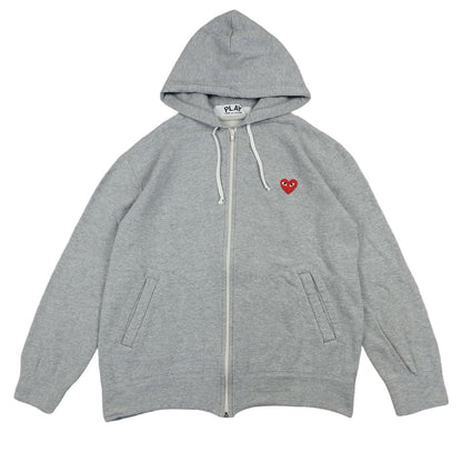 Comme des Garçons - Pull à capuche gris taille XL - Le Saptuaire