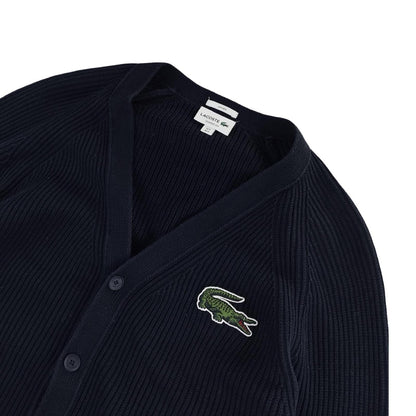 Lacoste - Cardigan bleu marine taille L - Le Saptuaire