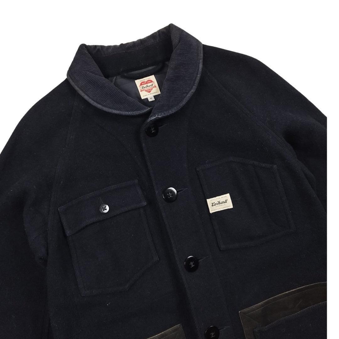 Carhartt - Veste à boutons bleu marine taille M - Le Saptuaire