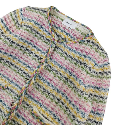 Ba&sh - Cardigan en laine multicolore taille S