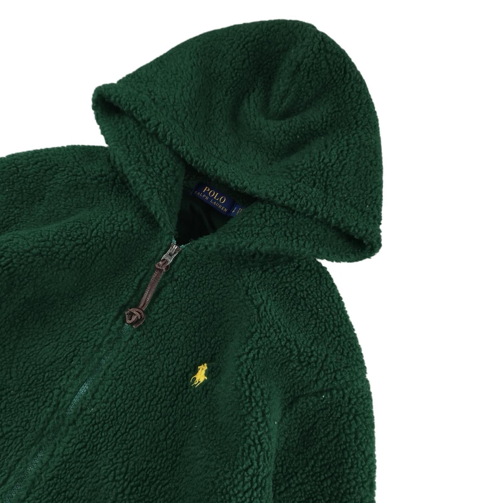 Ralph Lauren - Polaire zippée verte taille S - Le Saptuaire