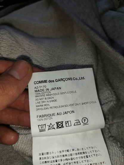 Comme des Garçons - Pull à capuche gris taille S