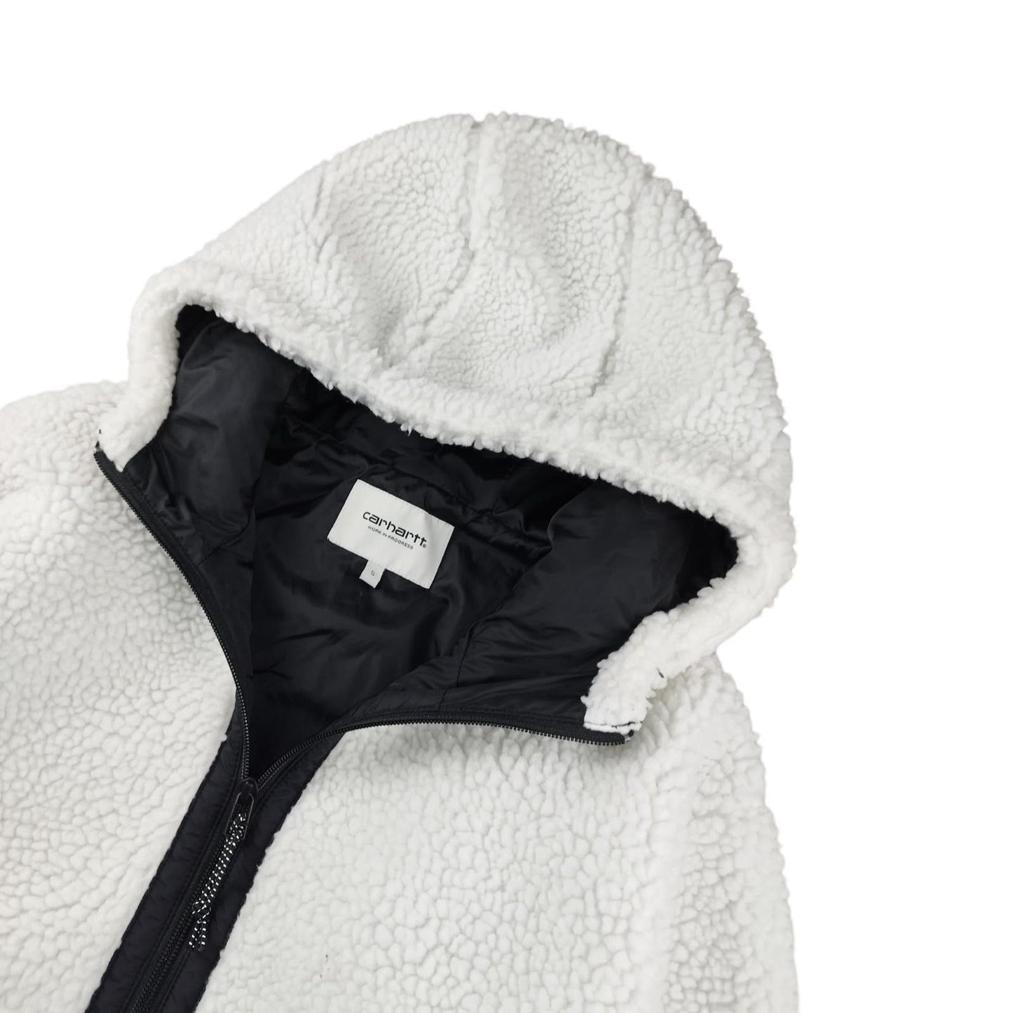 Carhartt - Veste polaire à capuche blanche taille S - Le Saptuaire