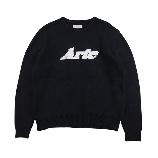 Arte - Pull en knit noir taille M - Le Saptuaire