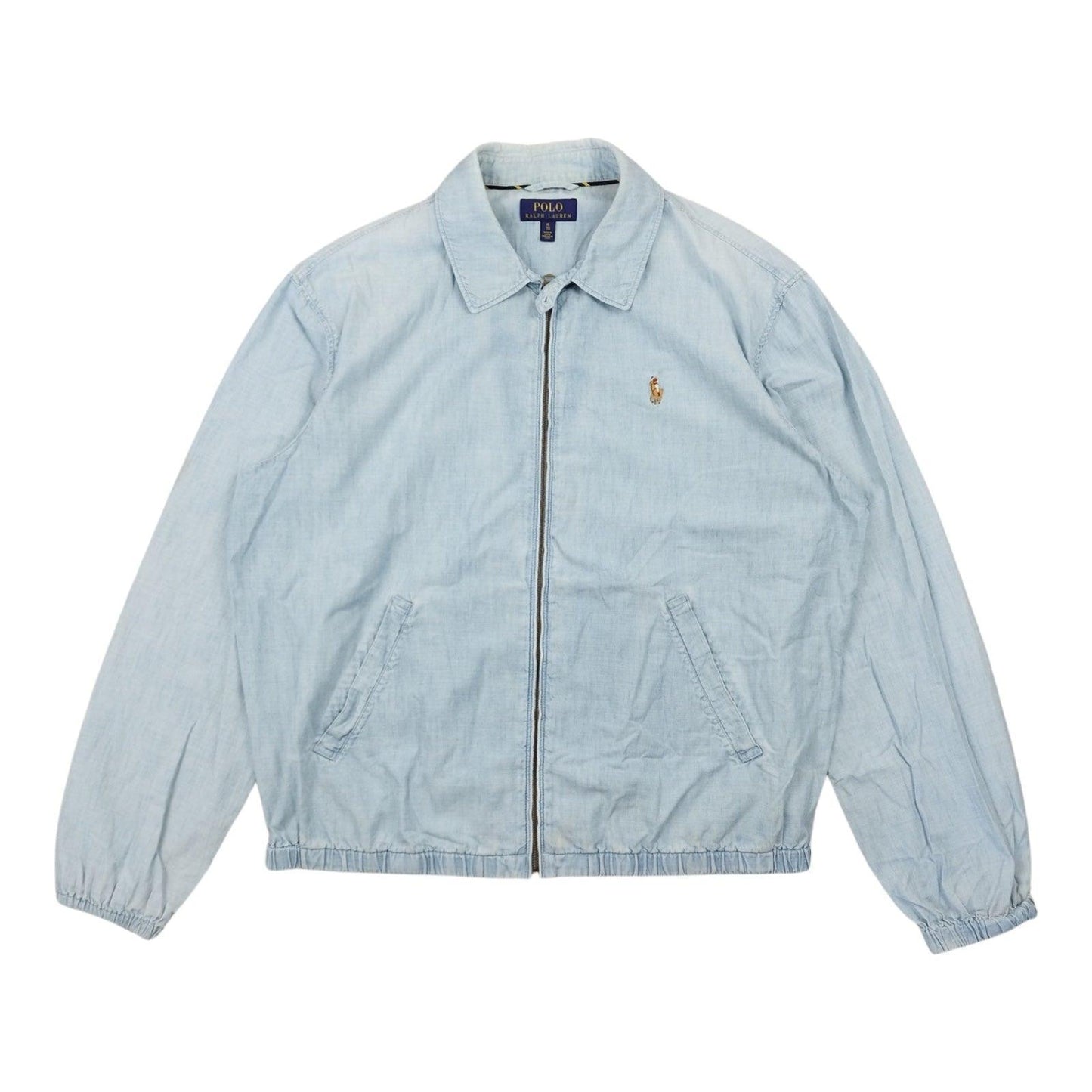 Ralph Lauren - Veste Harrington en bleu ciel taille XL - Le Saptuaire