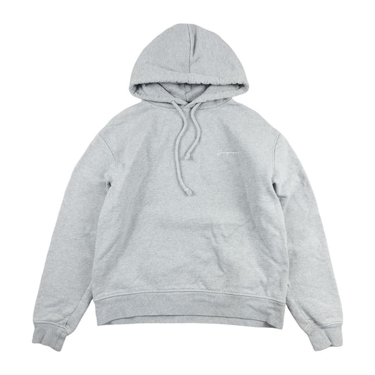 Jacquemus - Pull à capuche gris taille XS