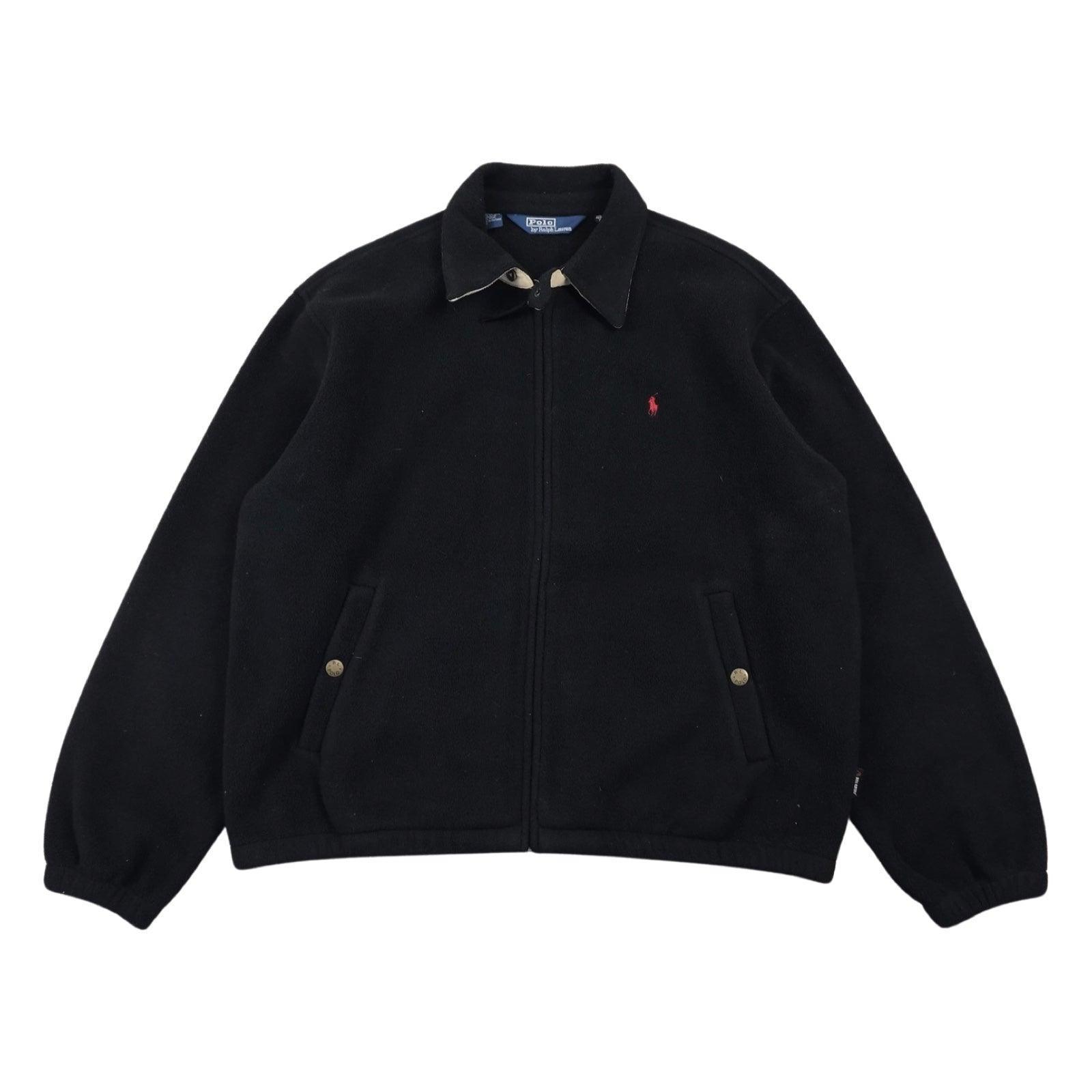 Ralph Lauren - Veste Harrington Polartech noire taille XL - Le Saptuaire