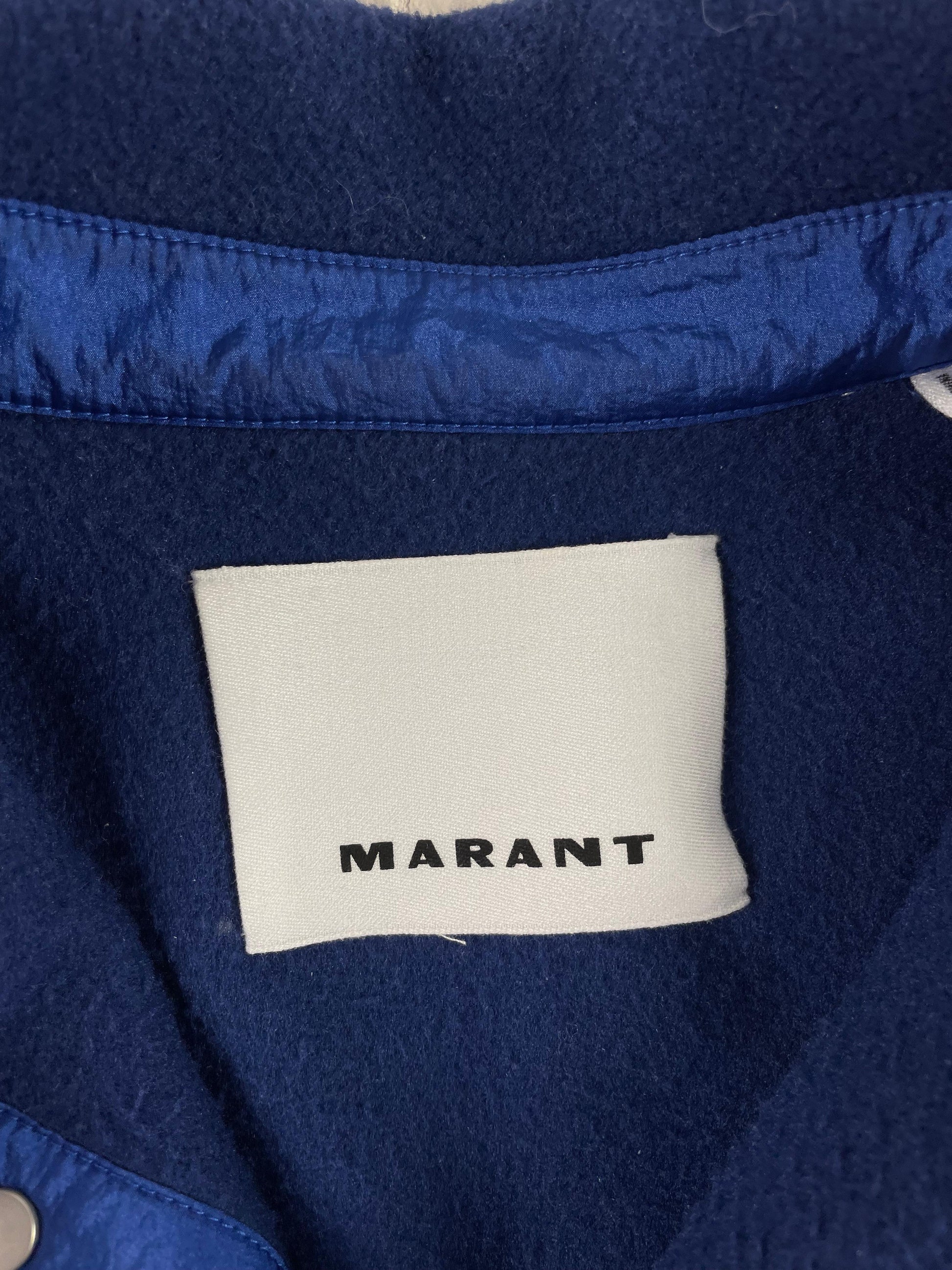 Isabel Marant - Veste polaire bleu marine taille L - Le Saptuaire