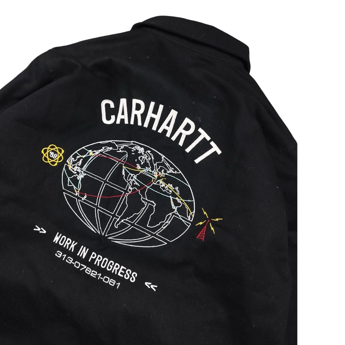 Carhartt Cartograph Jacket - Veste noire taille M - Le Saptuaire