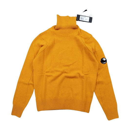 C.P. Company - Pull à col roulé en laine orange taille XS - Le Saptuaire