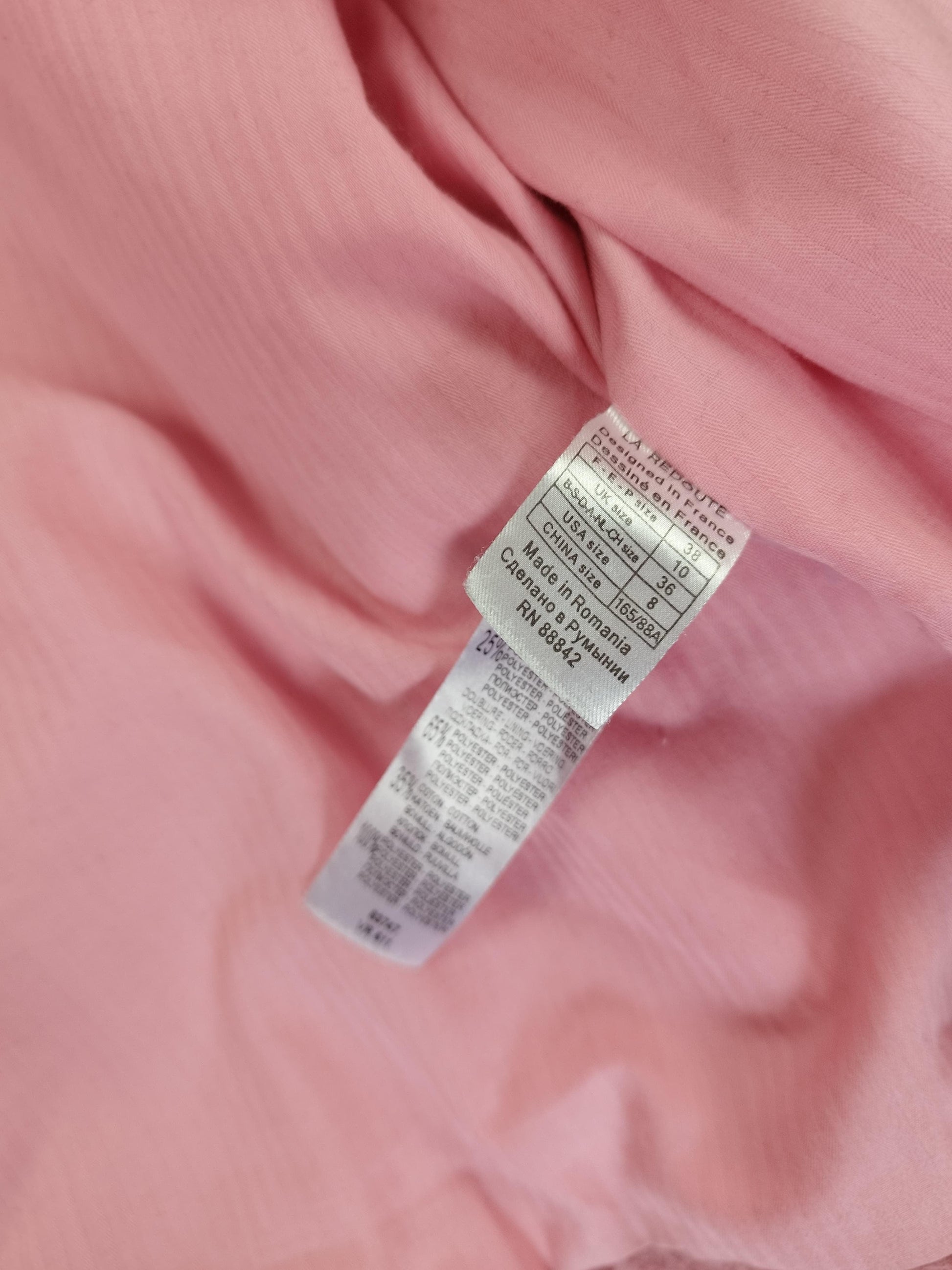 La redoute + Jacquemus - Veste courte rose taille M - Le Saptuaire