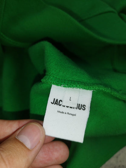 Jacquemus - Pull à capuche vert taille L - Le Saptuaire