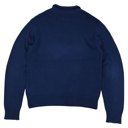 Arte - Pull col cheminée bleu taille S - Le Saptuaire