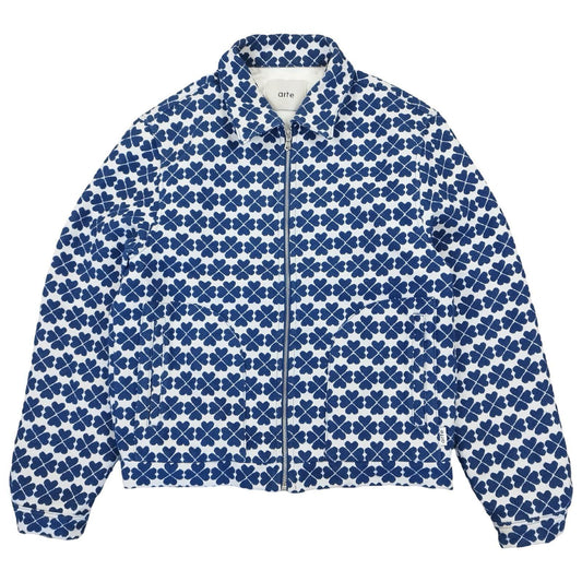 Arte - Veste à motifs bleue taille XS - Le Saptuaire