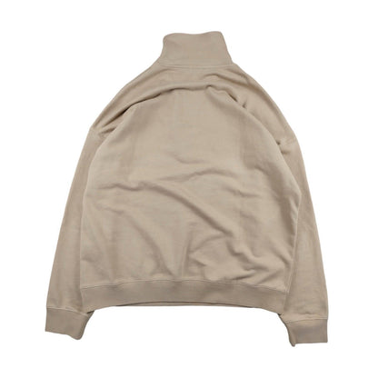 Sandro - Sweat à col cheminé beige taille L - Le Saptuaire