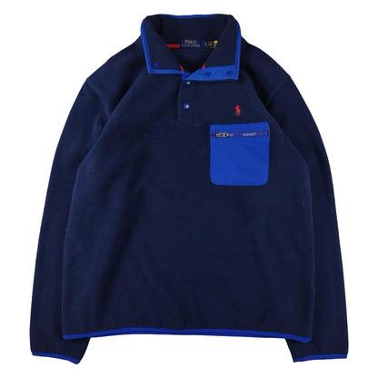 Ralph Lauren - Polaire bleu marine taille L - Le Saptuaire