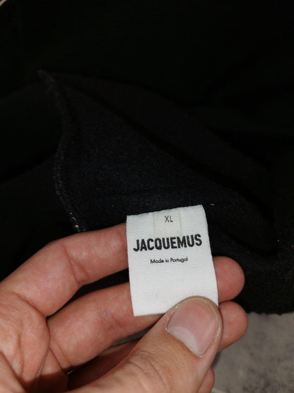 Jacquemus - Pull à capuche, noir, taille XL