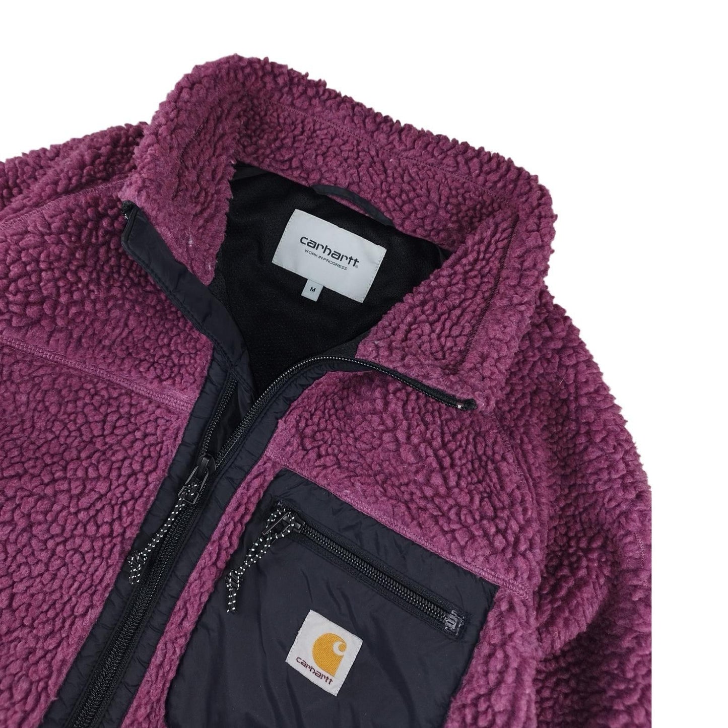 Carhartt - Polaire zippée prune taille M - Le Saptuaire