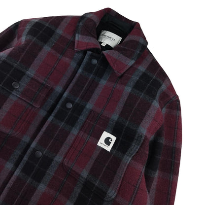 Carhartt - Surchemise à carreaux bordeaux taille M