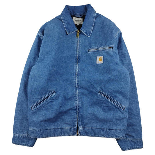 Carhartt OG Detroit Jacket - Veste en jean bleu taille M - Le Saptuaire