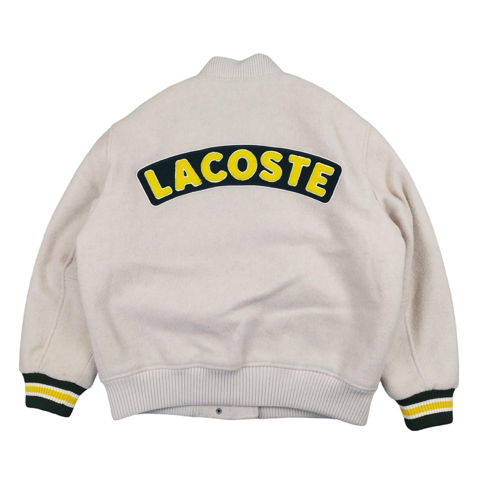 Lacoste - Varsity Jacket crème taille L - Le Saptuaire