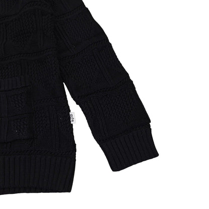 Arte - Cardigan tricoté noir taille M - Le Saptuaire